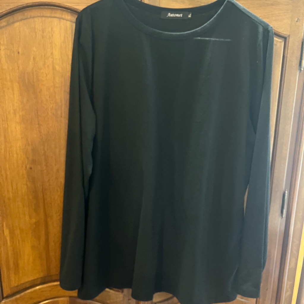 Automet Black Long Sleeve Top
